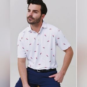 JOHNNIE-O, Sunshade Prep-Formance Polo, Size - XXL